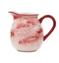 Christmas Kitchen Brunch Coffee Sugar And Creamer Set Container Ceramic With Lid And Holder