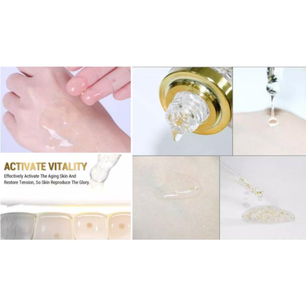 сыворотки стороны сусального золота 24k вызревание органической анти- для кожи комбинации