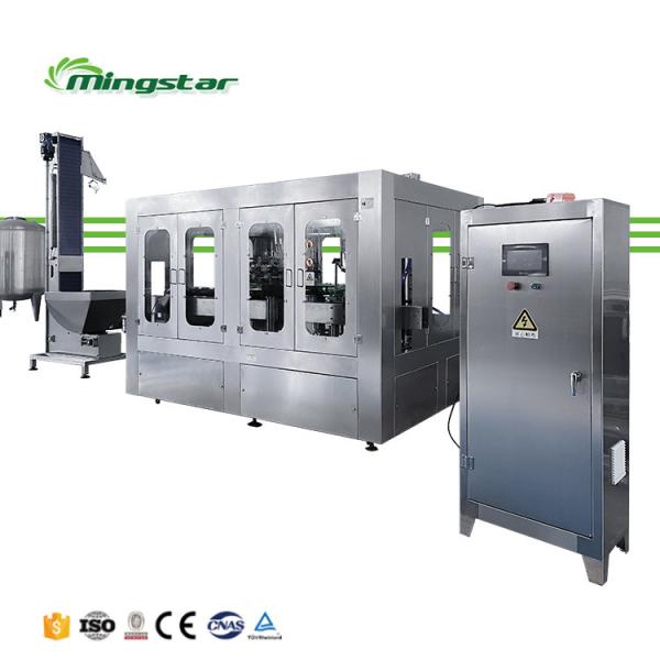 Automatic Rotary Liquid Glass Bottle Wine Filling Machine Bottle Making Production Machine