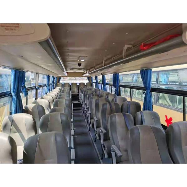 ZK6120 53 Seater Coach Yuchai Engine Bus 2012 Mileage 90000km