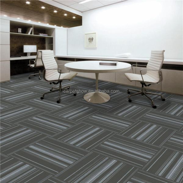 500mm*500mm PP Modular Carpet Tile PVC Backing Machine Made Carpet for Bedroom