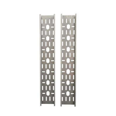 Wall Mount Custom Length Cable Tray With Fire Prevention Galvanized Finish