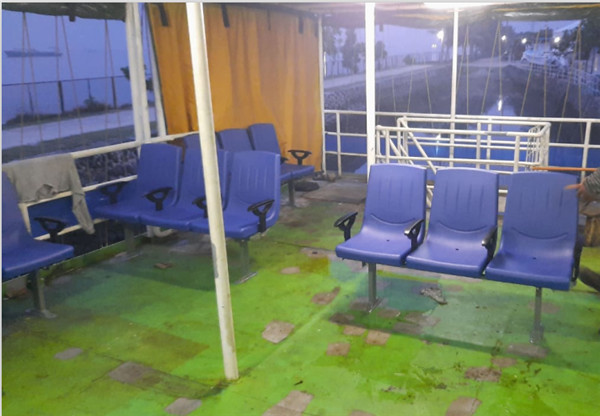 OEM Sightseeing Boat Yacht Marine Passenger Seat Anti Rush