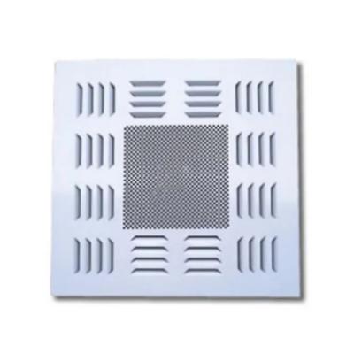 H14 Plastic Air Vent , HEPA Flow Laminar Filtration Plastic Ceiling Vents