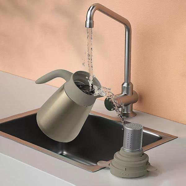 304 Stainless Steel Mini Thermos Kettle with Double-Layer Insulation Model HK-1000-21