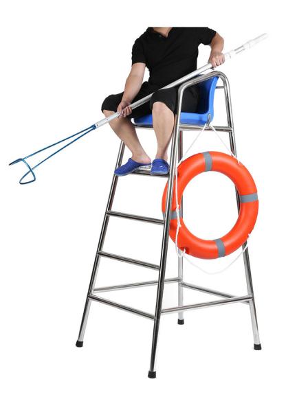 Durable 304 Stainless Steel Swimming Pool Lifegurd Chair