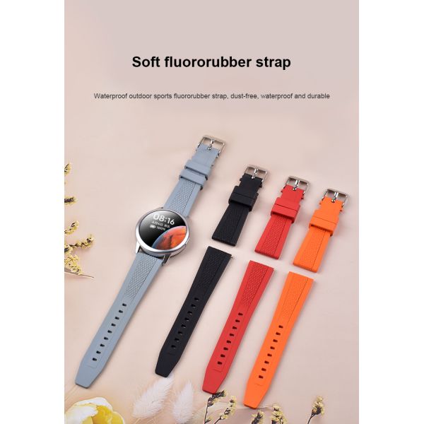 Unisex Buckle-Style Rubber Watch Bands ·  Customizable Colors - China Wholesaler SHX