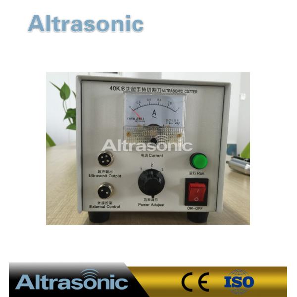 100W 40K Ultrasound Manual Cutting Machinery For Automobile Spare Parts