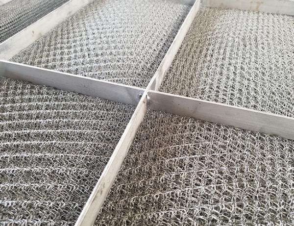 Stainless Steel 316l Wire Mesh Demister For Gas Liquid Mesh Filter