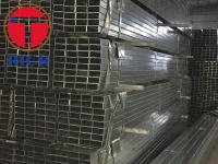 Tuyau carré en acier de section de cavité de GI de tube galvanisé par A106 d'ASTM A179 pour la construction