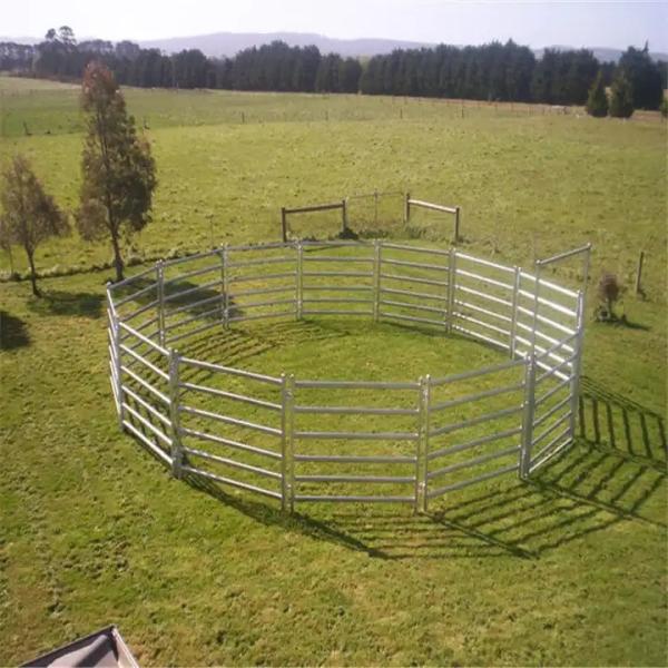 O ovino galvanizado mergulhado quente/gado/cerca Heat Treated Pressure da exploração agrícola do ferro do painel dos rebanhos animais do painel jarda da cabra/cavalo tratou W