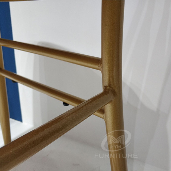 Hotel Furniture Metal Gold Chiavari Chairs Banquet Events Wedding Reception Chairs