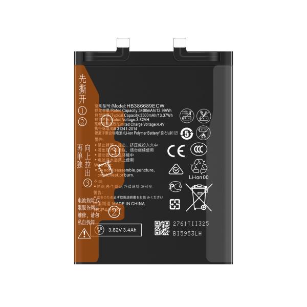 HB386689ECW Batería para Huawei Honor Magic 2/TNY-AL00 y capacidad de 3500mAh duradera