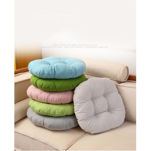 Solid Color Cotton Cushion PE Foam Chair Cushion Pillow Pressure Relief Seat Cushion