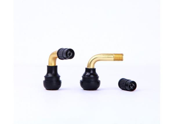 PVR50 PVR60 PVR70 Motorcycle Tyre Valve Bend 90° Rust Resistance High Precision