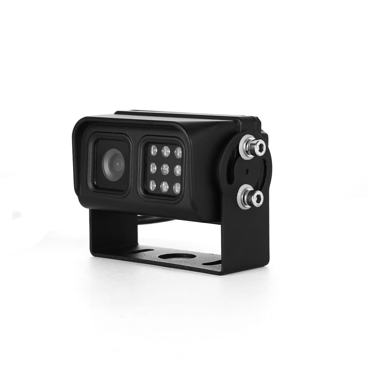 10 Inch Quad Split Heavy Duty Vehicle Monitor Kit Dual IR Night Vision Backup Camera For Excavator Forklift Truck Van Trailer Toyota Ford VW Mercedes