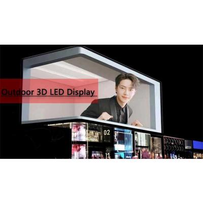 SMD3535 Outdoor Led Display Outdoor Iron Cabinet 6500nits For Shopping Mall