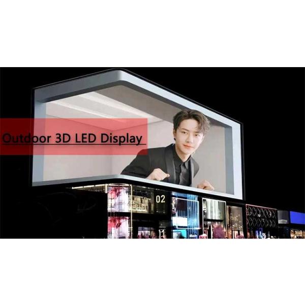 SMD3535 Outdoor Led Display Outdoor Iron Cabinet 6500nits For Shopping Mall