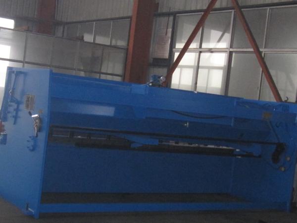 Plate Sheet Metal CNC Swing Hydraulic Shearing Machines Bosch-Rexroth / Siemens Motor