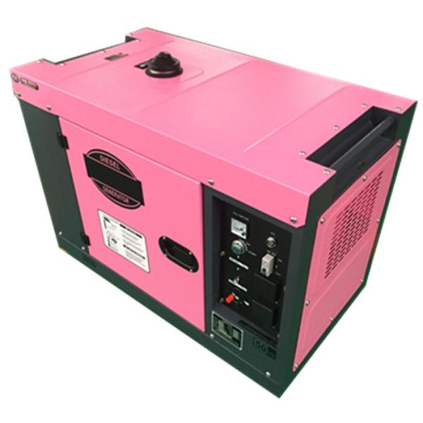 10A Small Portable Electric Generator 5kw 6kw Genset With Wheels