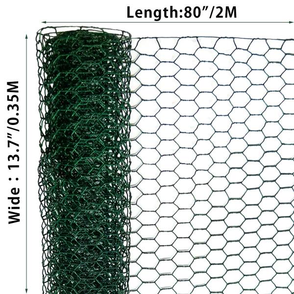 PVC Diameter 0.8 mm for Craft Work Garden Fence Animal Barrier Christmas Garland Frame