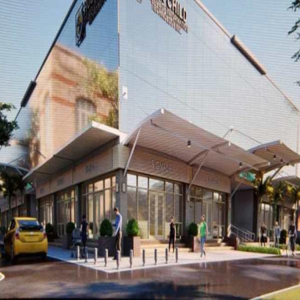 Steel structure shopping mall green energy saving hot sales prefabricated steel structure warehouse