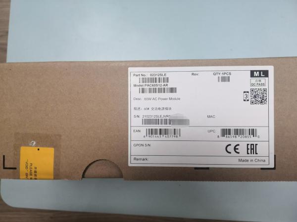 PAC60S12 - módulo de la corriente ALTERNA de AR Huawei 60W para los interruptores