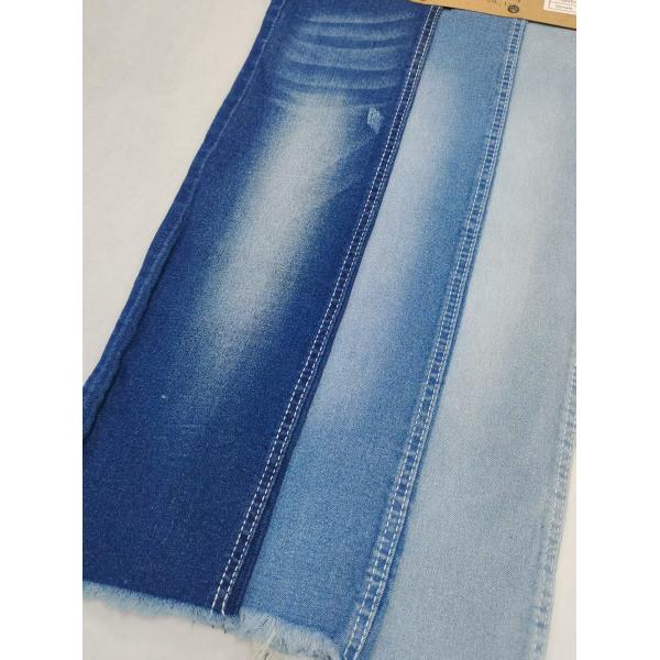8.5 oz de peso medio estilo Twill alto Spandex 12S tejido de denim 180cm para jeans