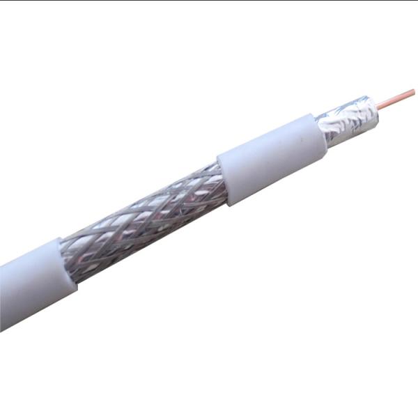 Cabo coaxial da tevê de RG58 RG59 RG6 RG11, cabo aéreo da tevê para CCTV CATV
