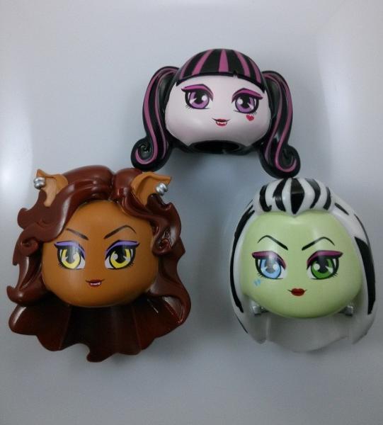 Monster Head Vinyl Empty Shampoo Bottles Promtional Toy No Toxic Substance