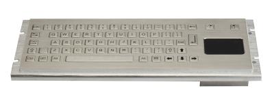Teclado industrial da prova dinâmica pequena do vândalo IP65 com Touchpad, curso curto