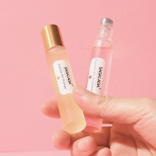 Cuticle Oil in Bulk Packaging Private Label Nails Skincare Organic Rose Pen Roller Bottle with Logo and MSDS Certificate