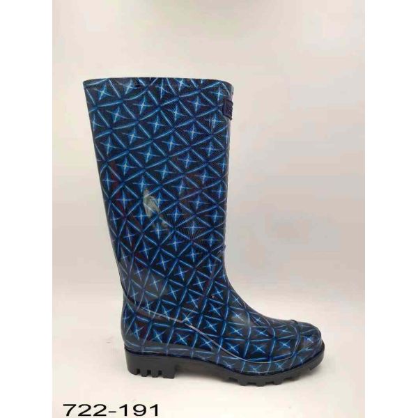 Bottes de pluie en Pvc pour femmes Chelsea style Wellington Bottes de cheville pour femmes