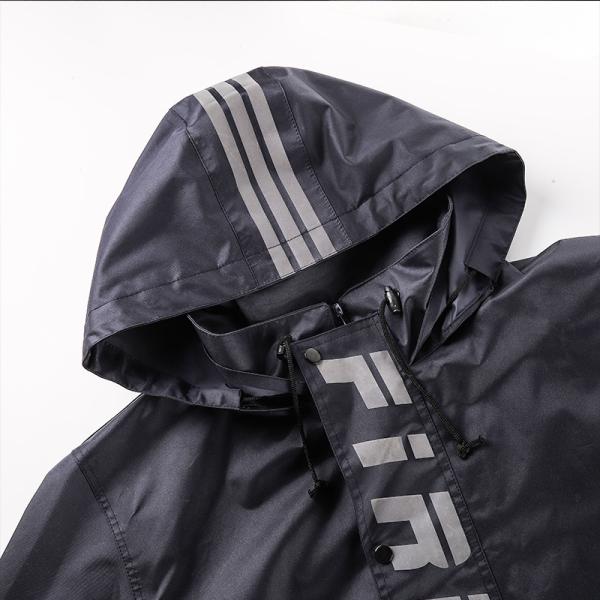 Rainy Day Adults Mens Rain Jacket Suit Raincoat with Pants Waterproof Working Clothes
