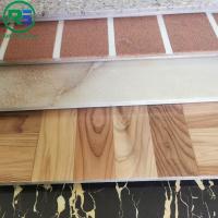 Panneaux de mur de marbre de revêtement extérieurs de l'aluminium 3D de grain de PVDF pour des balcons d'aéroports