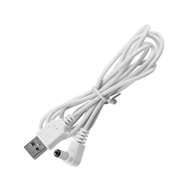 White Black USB Male to 90 Degree Right Angle 5.5 X 2.1mm  5.5x2.5mm 3.5x1.35mm 4..0x1.7mm Male DC Cable
