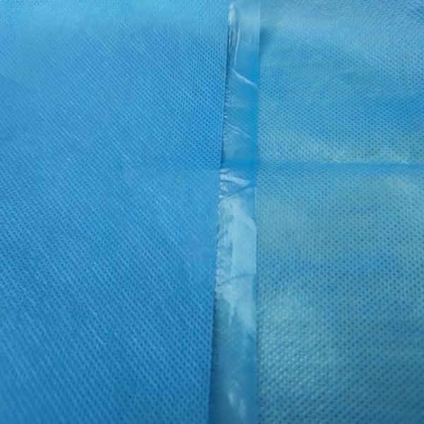 PP PE Laminated Non Woven Fabric Waterproof Anti Stretch For Medical Bed Sheet