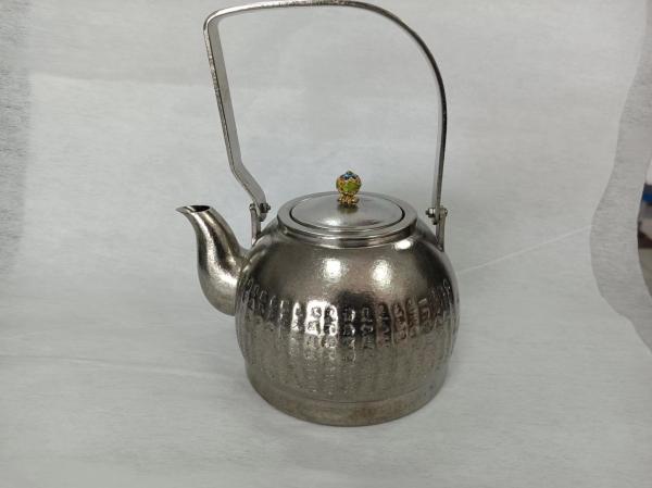 Small / Middle / Large Camping Kitchen Titanium Kettle 500 - 1500ml  Lightweight Durable