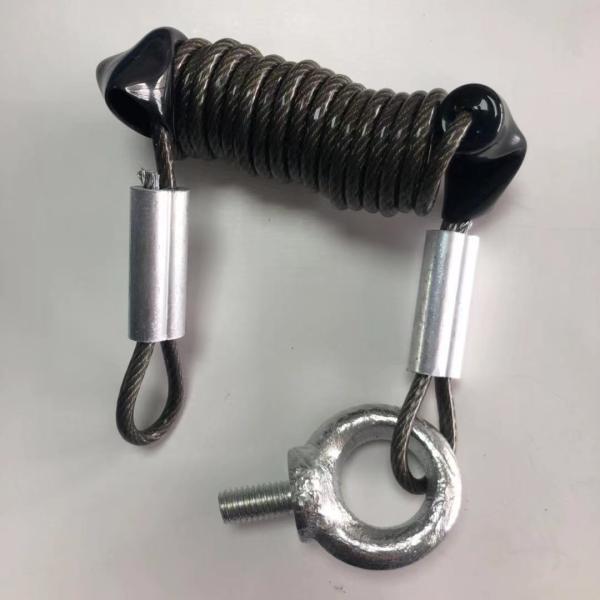 3.5 mm Sling de câble en acier enduit en PVC pour armoires électriques
