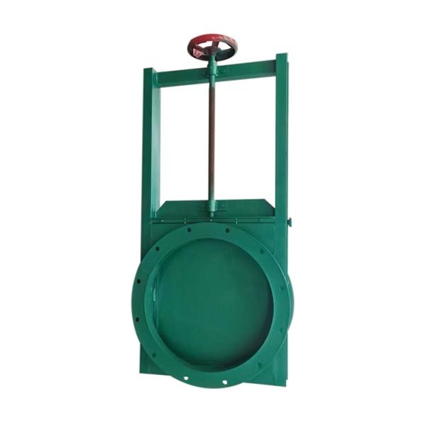 Customization Gate Valve Cast Steel Sewage Slurry Manual Knife Gate Valve