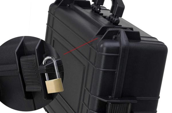 PP Plastic Military Toolboxes Tool Carry Case Top 45mm + Bottom 100mm