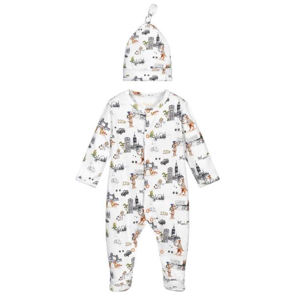Newborn Jumpsuit Plain Autumn Long Sleeve Infant Clothing Bodysuit Cotton Baby Romper With Hat