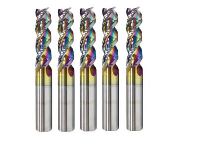 High Speed Custom Hard Milling Aluminum End Mills / Cnc Milling Bits