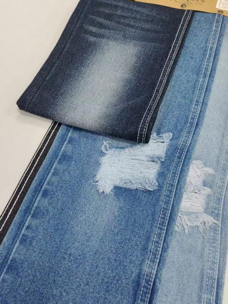 Low shrinkage high quality Heavy Weight 14.5oz Cotton Polyester Denim Fabric woven for Jeans JSD3424