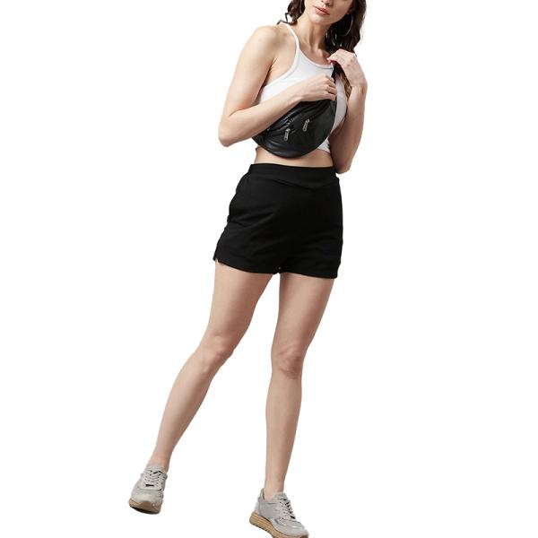 Workout Women Athletic Running Blank Plain Gym Sports Fitness Yoga Shorts with Pocket
