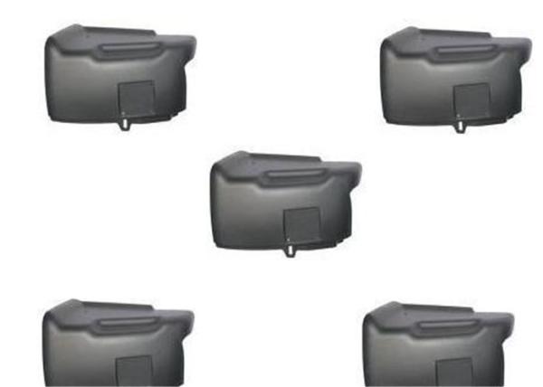 Tampões de nylon da tampa do parafuso dos auto acessórios plásticos dos serviços da modelação por injeção do PC