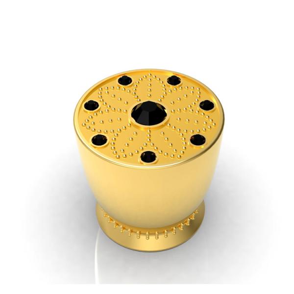 Вися гравировка лазера крышки флакона духов плакировкой 71.5g IGES