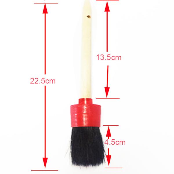 OEM Scratch Free Auto Detailing Brushes Interior Leather Trim Wheels