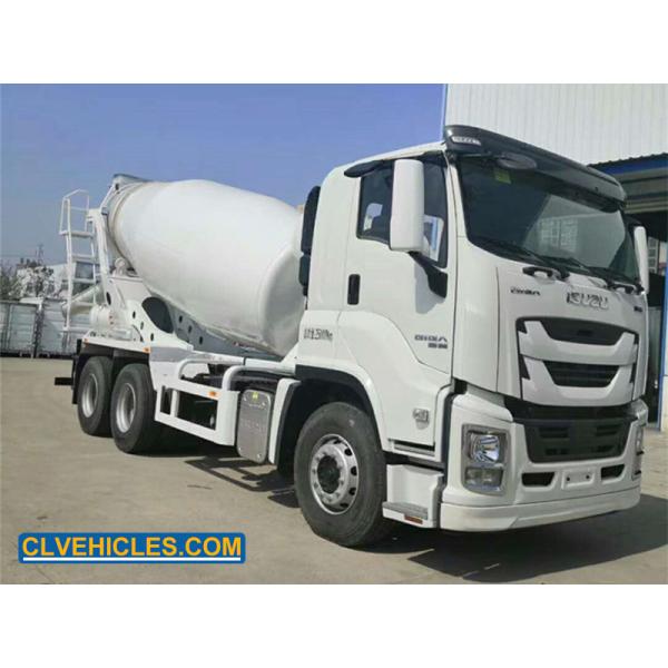6x4 Type 25 Tons ISUZU Concrete Mixer Agitator Truck 10CBM