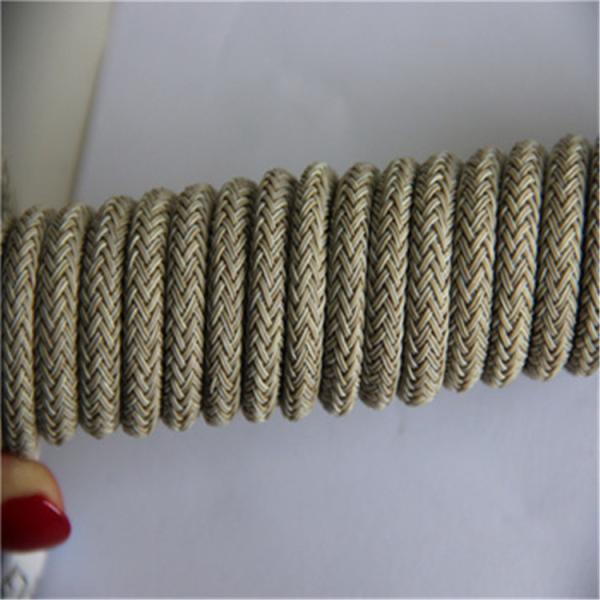 Weatherproof Soft Braided Rope For Furniture Decoration Hot Resistant